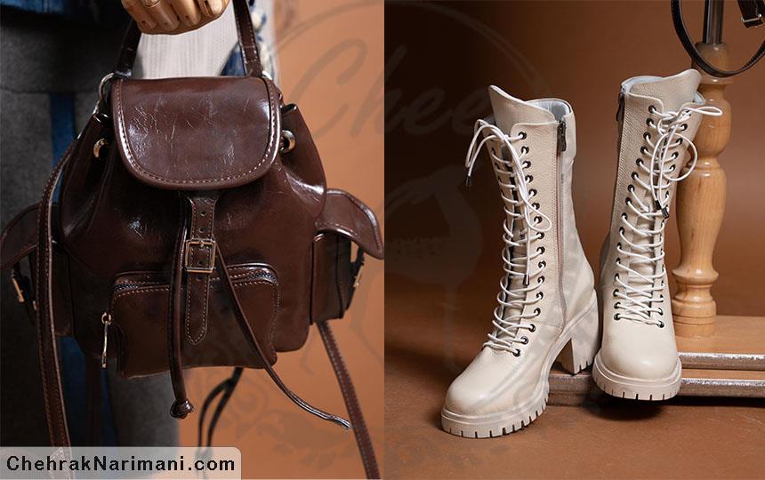 چگونه از کیف و کفش چرم طبیعی برای "بالا بردن کیفیت بصری" استایل استفاده کنیم؟